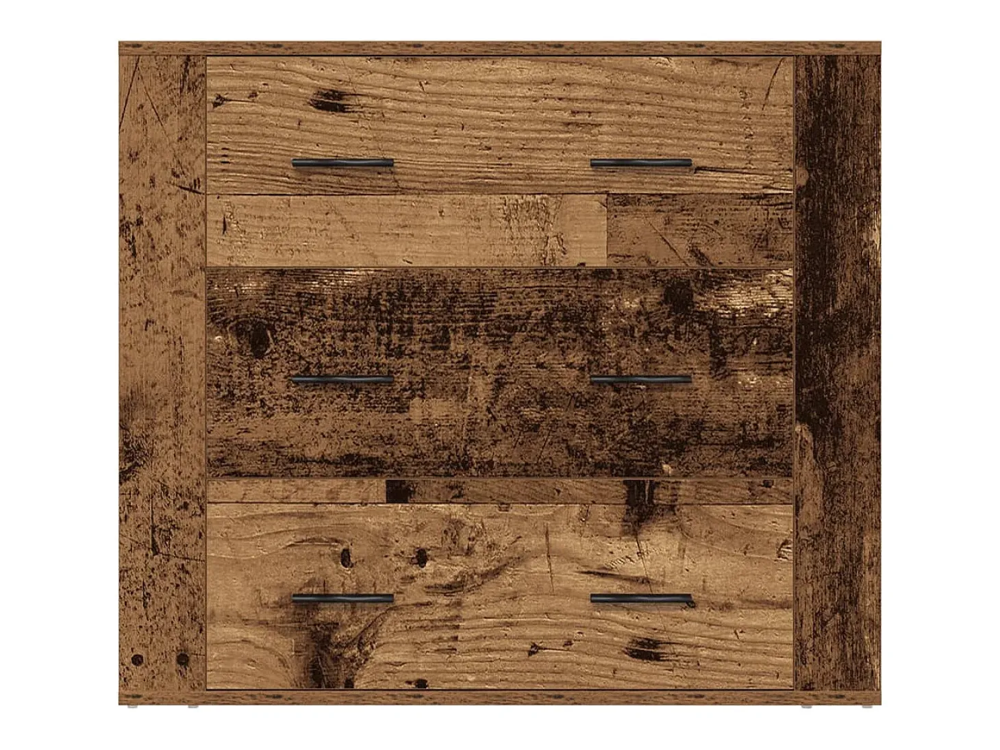 Aparador de madera antigua 80x33x70 cm madera contrachapada