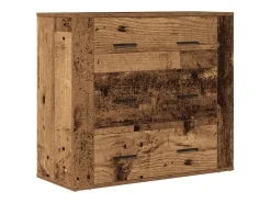 Aparador de madera antigua 80x33x70 cm madera contrachapada