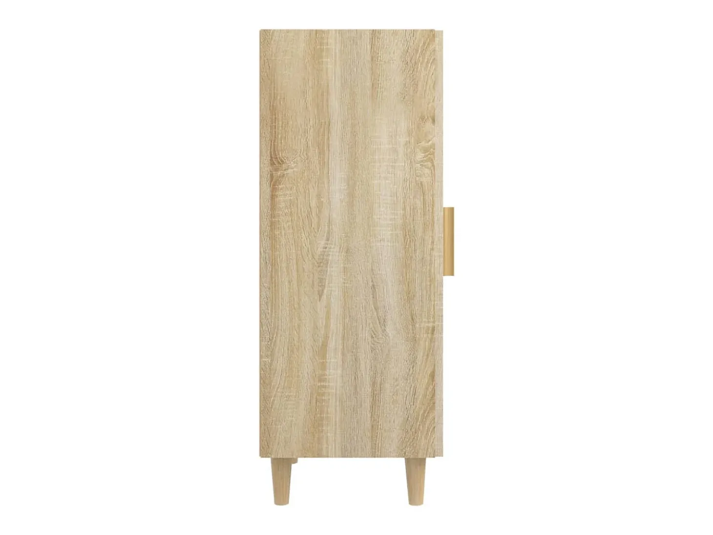 Aparador de madera contrachapada roble Sonoma 34,5x34x90 cm