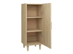 Aparador de madera contrachapada roble Sonoma 34,5x34x90 cm