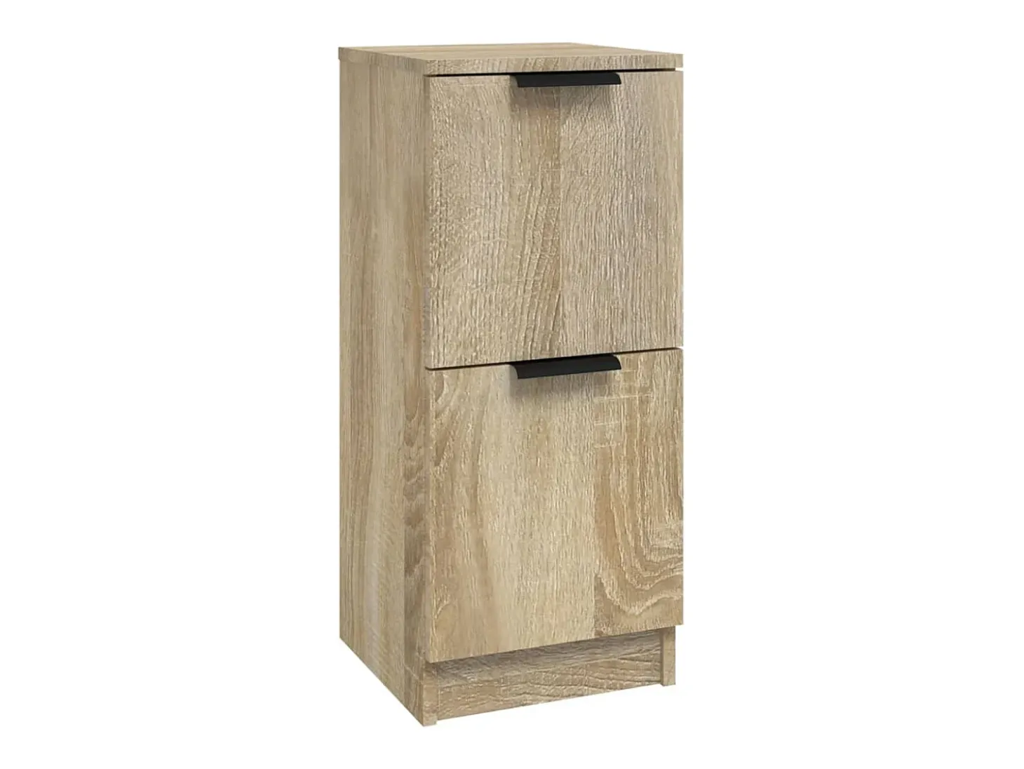 Aparador de madera contrachapada roble Sonoma 30x30x70 cm
