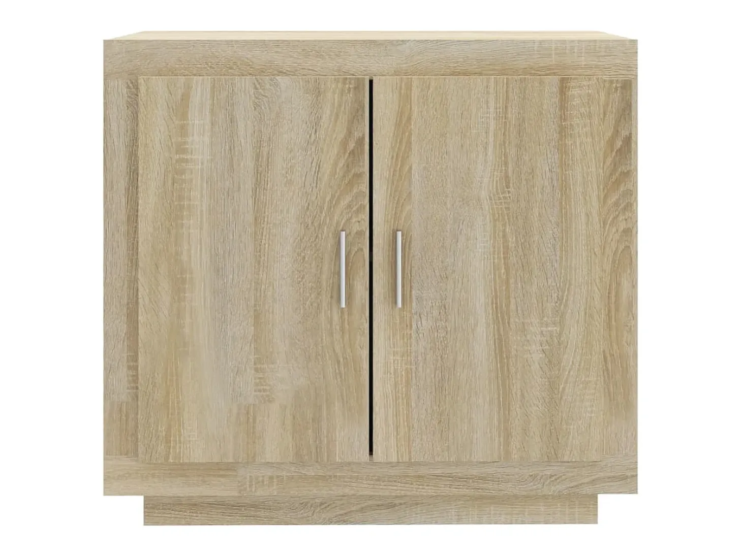 Aparador de madera contrachapada roble Sonoma 80x40x75 cm