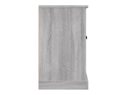 Aparador de madera contrachapada gris Sonoma 100x35,5x60 cm