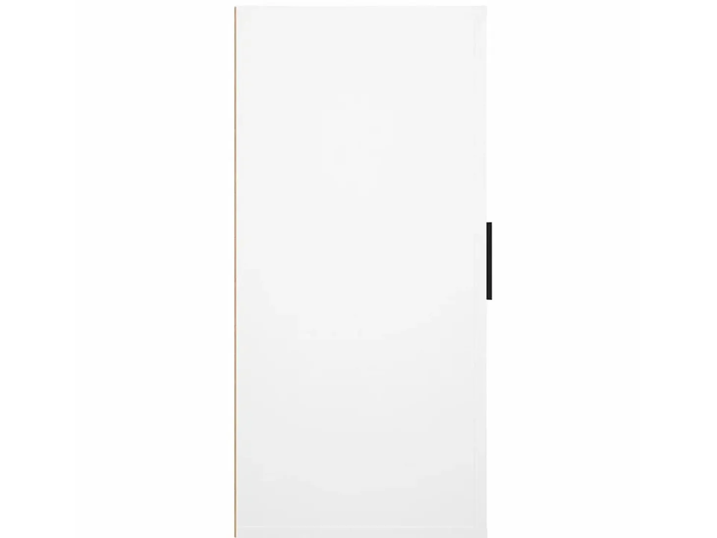 Aparador de madera contrachapada blanco 40x33x70 cm ES75286
