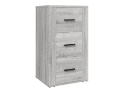 Aparador de madera contrachapada gris Sonoma 40x33x70 cm ES25706