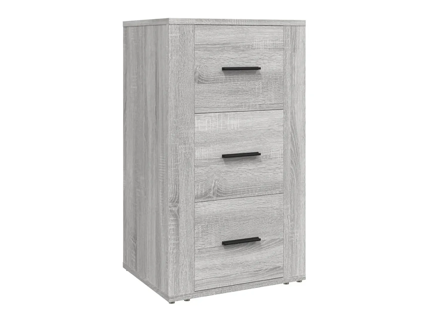 Aparador de madera contrachapada gris Sonoma 40x33x70 cm ES25706