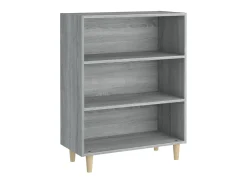 Aparador de madera contrachapada gris Sonoma 69,5x32,5x90 cm ES65216