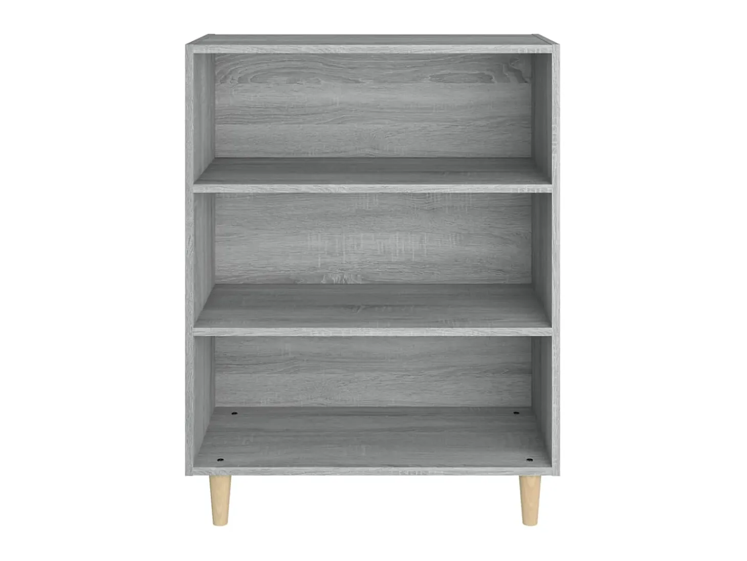 Aparador de madera contrachapada gris Sonoma 69,5x32,5x90 cm ES65216