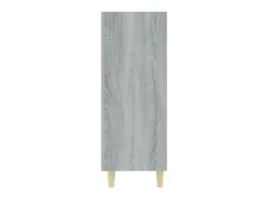 Aparador de madera contrachapada gris Sonoma 69,5x32,5x90 cm ES65216