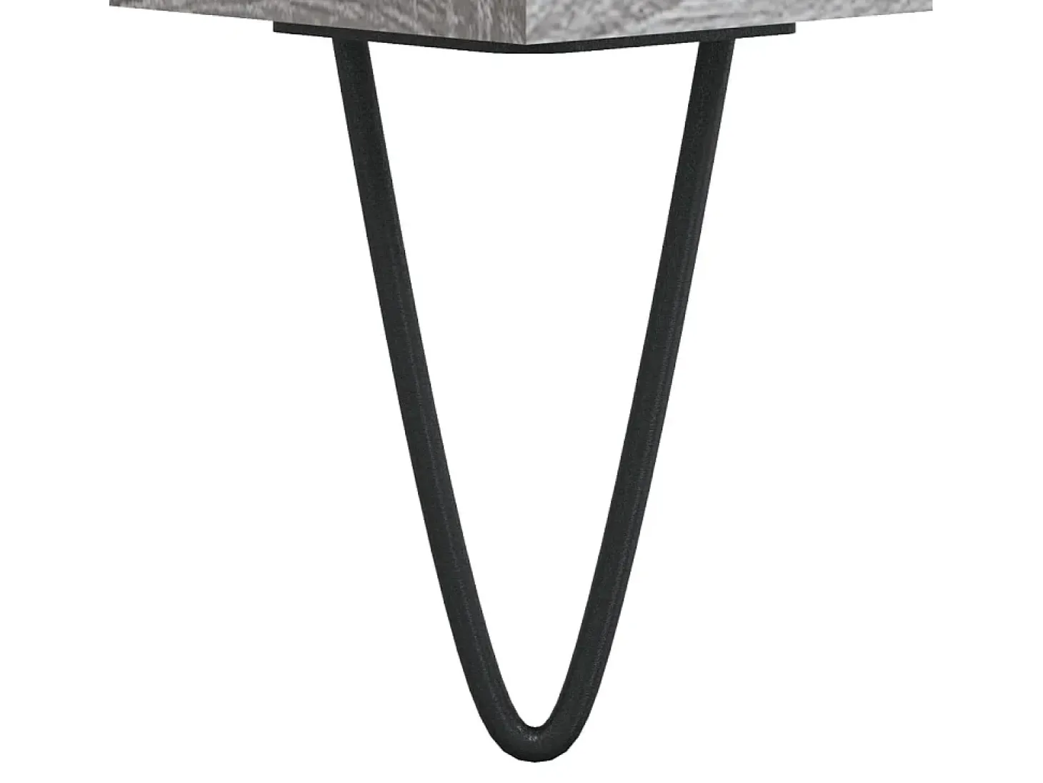 Aparador de madera contrachapada gris Sonoma 60x35x70 cm