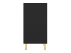 Aparador de madera contrachapada negro 103,5x35x70 cm ES23814