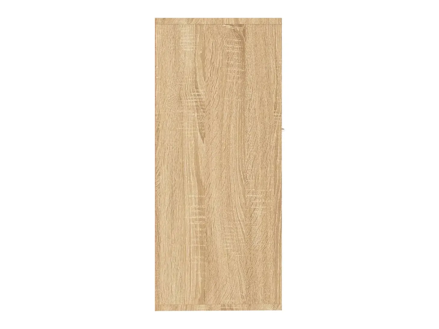 Aparador de madera contrachapada color roble Sonoma 88x30x70 cm
