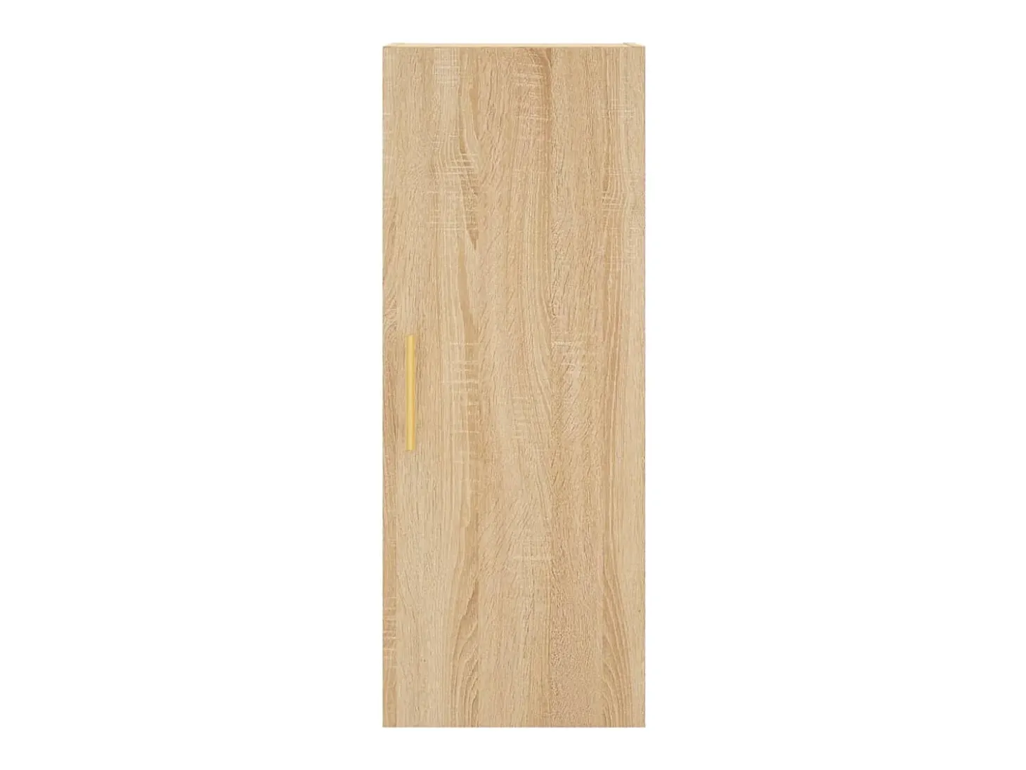 Aparador de madera contrachapada roble Sonoma 34,5x34x180 cm