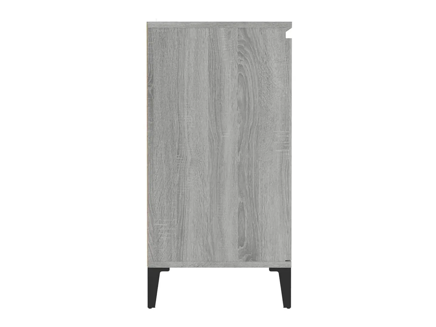 Aparador de madera contrachapada gris Sonoma 60x35x70 cm ES50124