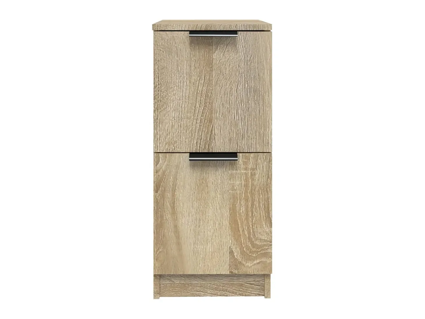 Aparador de madera contrachapada roble Sonoma 30x30x70 cm ES17257