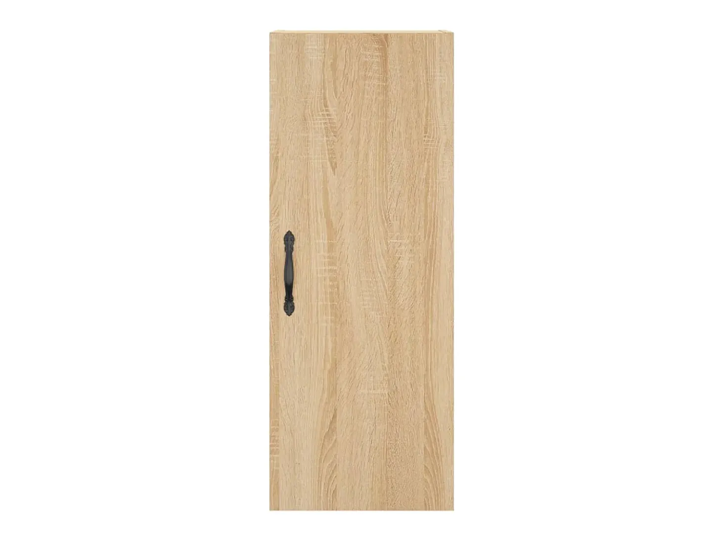 Aparador de madera contrachapada roble Sonoma 34,5x34x180 cm