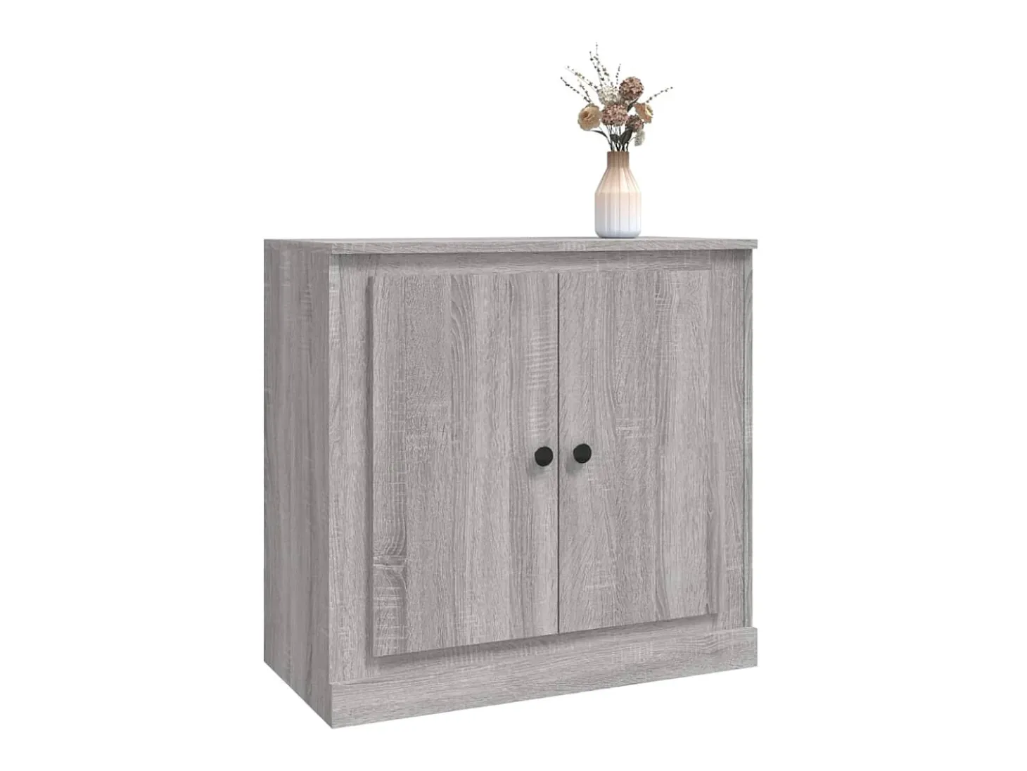 Aparador de madera contrachapada gris Sonoma 70x35,5x67,5 cm ES71748