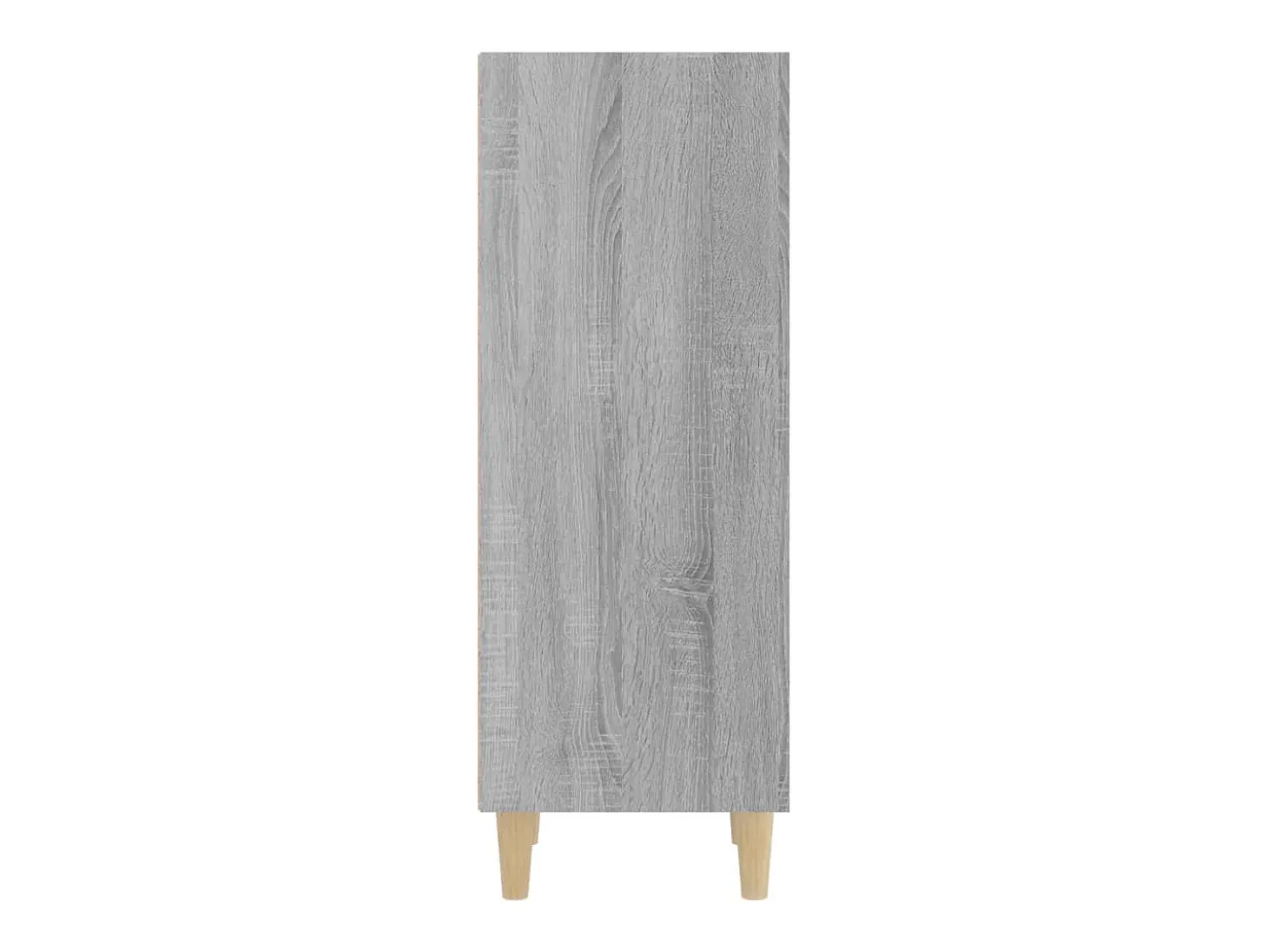 Aparador de madera contrachapada gris Sonoma 34,5x32,5x90 cm