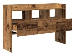 Aparador de madera contrachapada madera vieja 105x30x70 cm