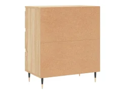 Aparador de madera contrachapada roble Sonoma 60x35x70 cm