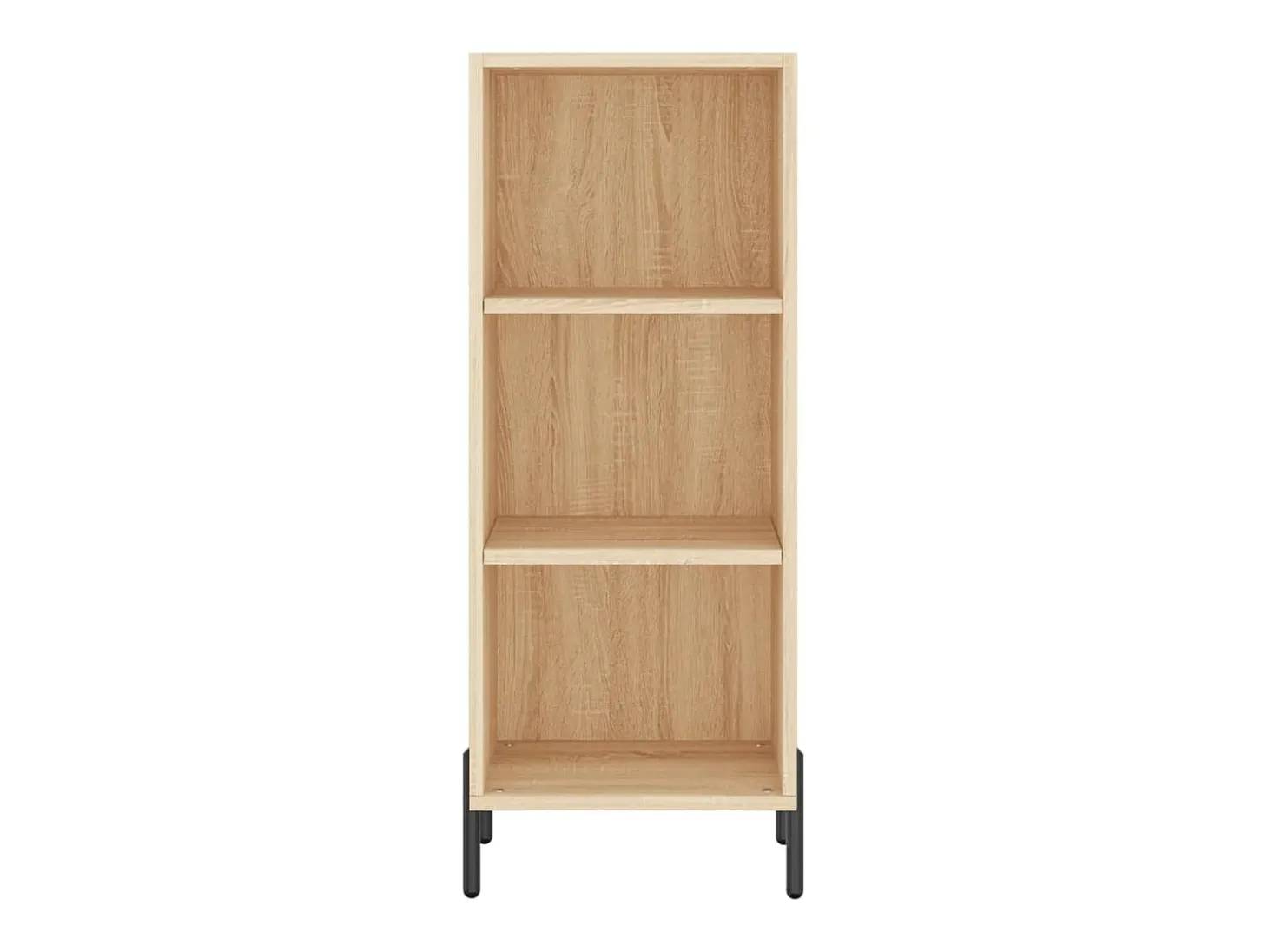 Aparador de madera contrachapada roble Sonoma 34,5x34x180 cm