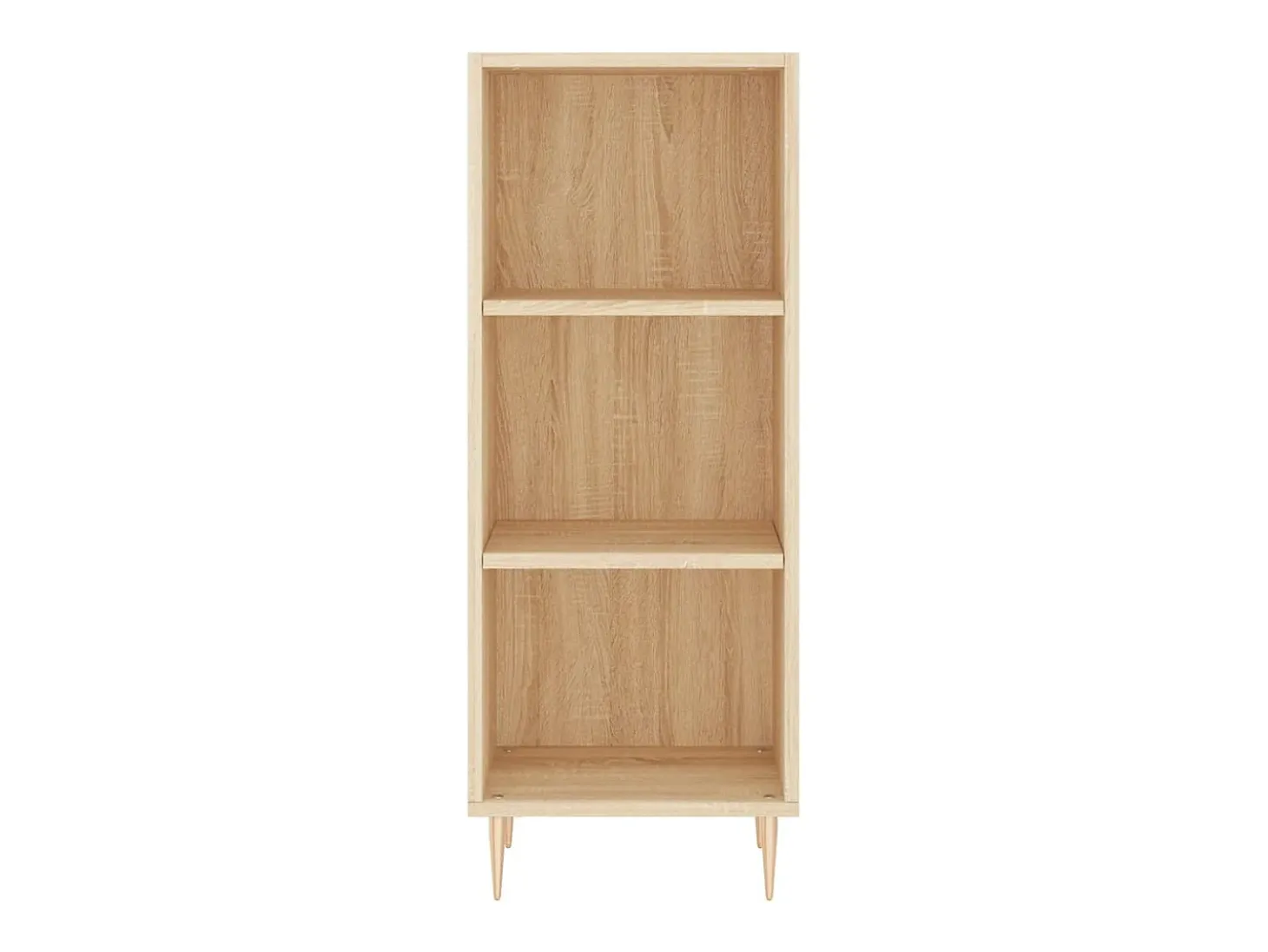 Aparador de madera contrachapada roble Sonoma 34,5x34x180 cm