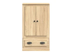 Aparador de madera contrachapada roble Sonoma 60x35,5x103,5 cm