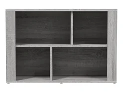 Aparador de madera contrachapada gris Sonoma 80x30x54 cm ES25969