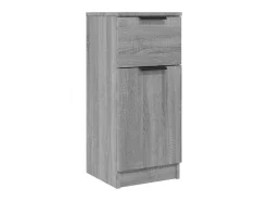 Aparador de madera contrachapada gris Sonoma 30x30x70 cm ES54596
