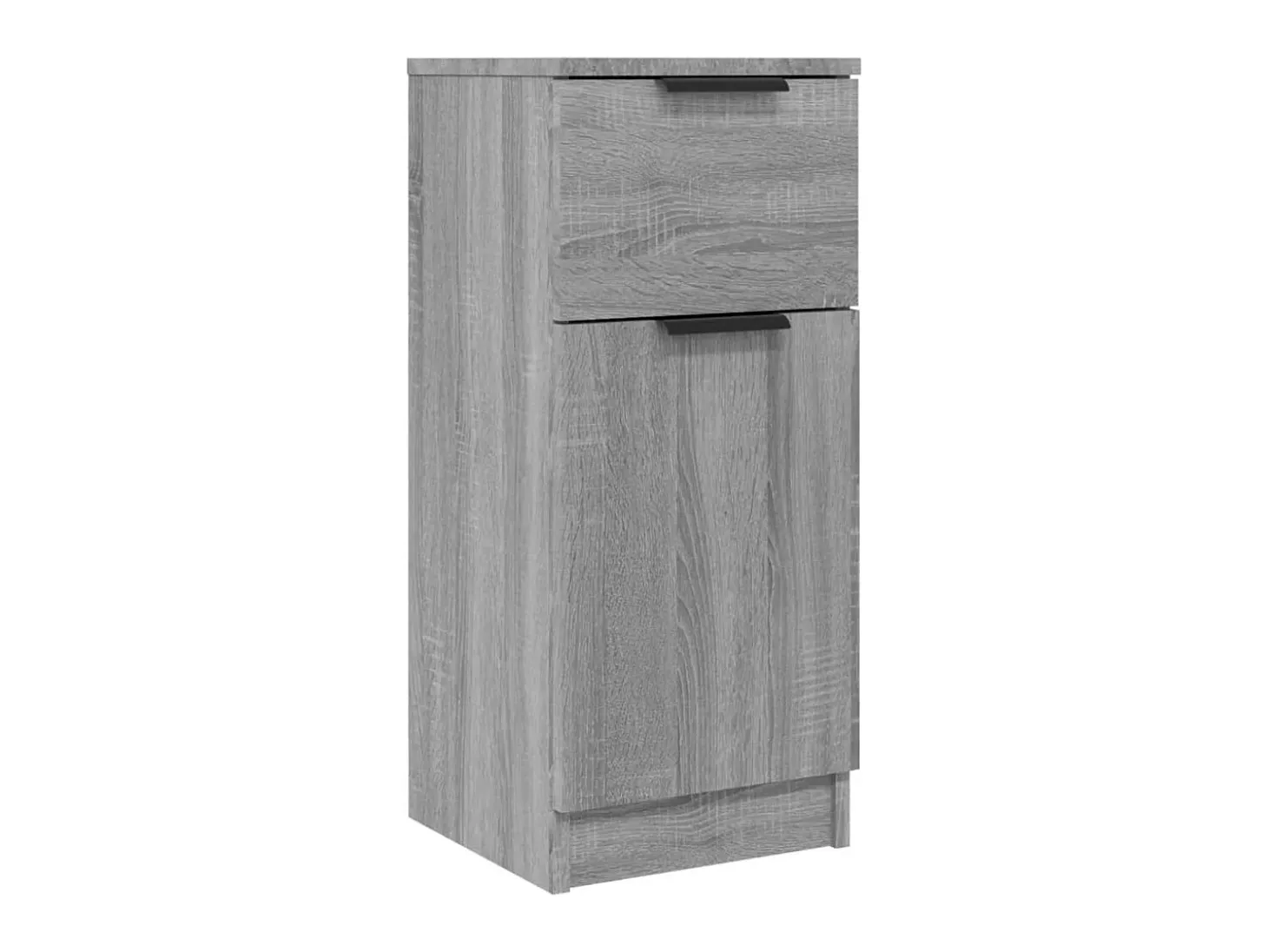 Aparador de madera contrachapada gris Sonoma 30x30x70 cm ES54596