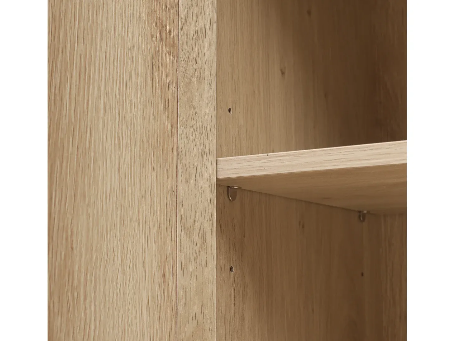 Aparador de madera de 150 x 40 x 80 cm, 4 puertas, diseño ondulado, mueble moderno para salón/dormitorio