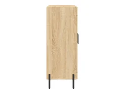 Aparador de madera de ingeniería roble Sonoma 69,5x34x90 cm