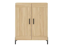 Aparador de madera de ingeniería roble Sonoma 69,5x34x90 cm
