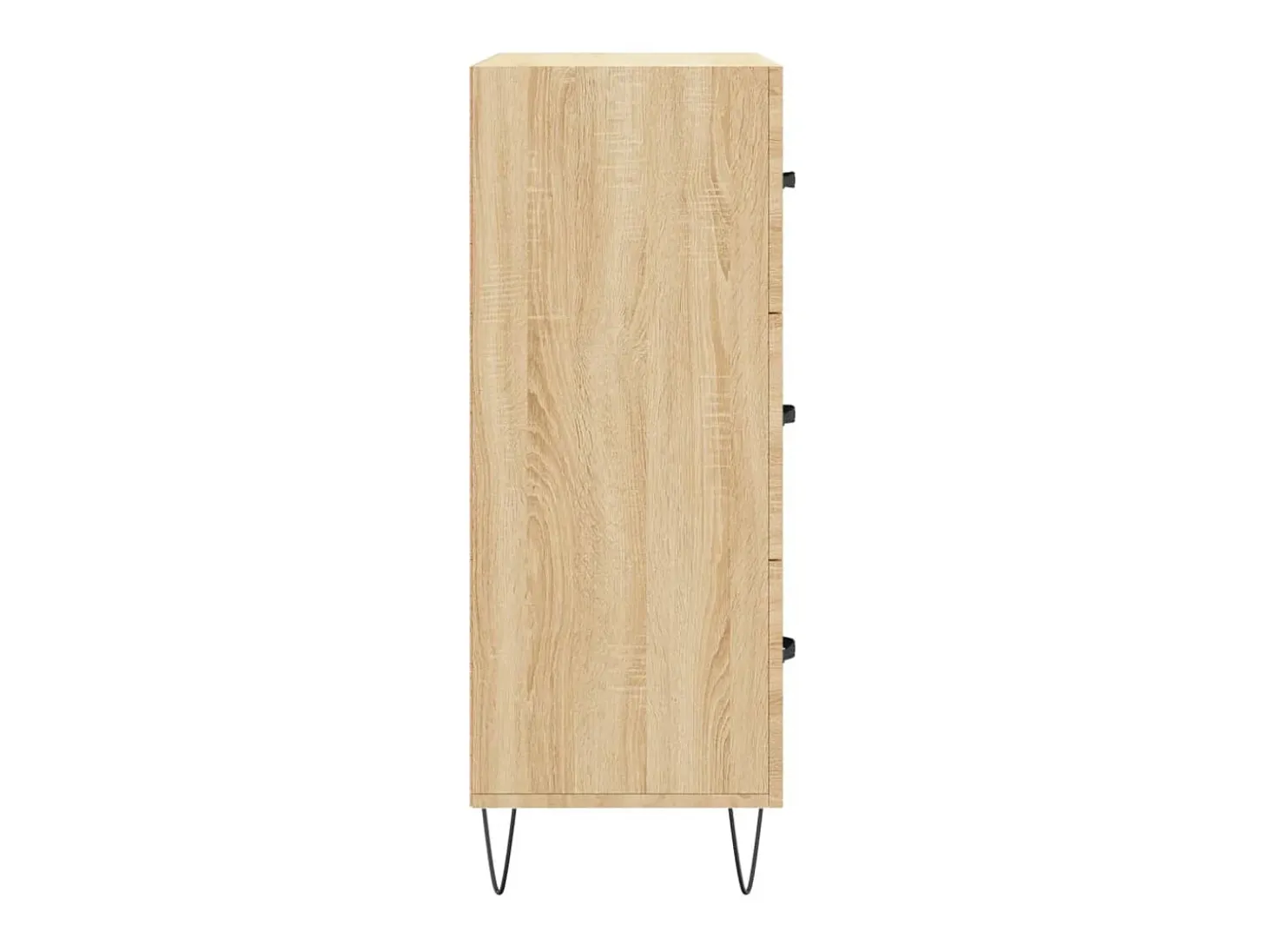 Aparador de madera de ingeniería roble Sonoma 69,5x34x90 cm