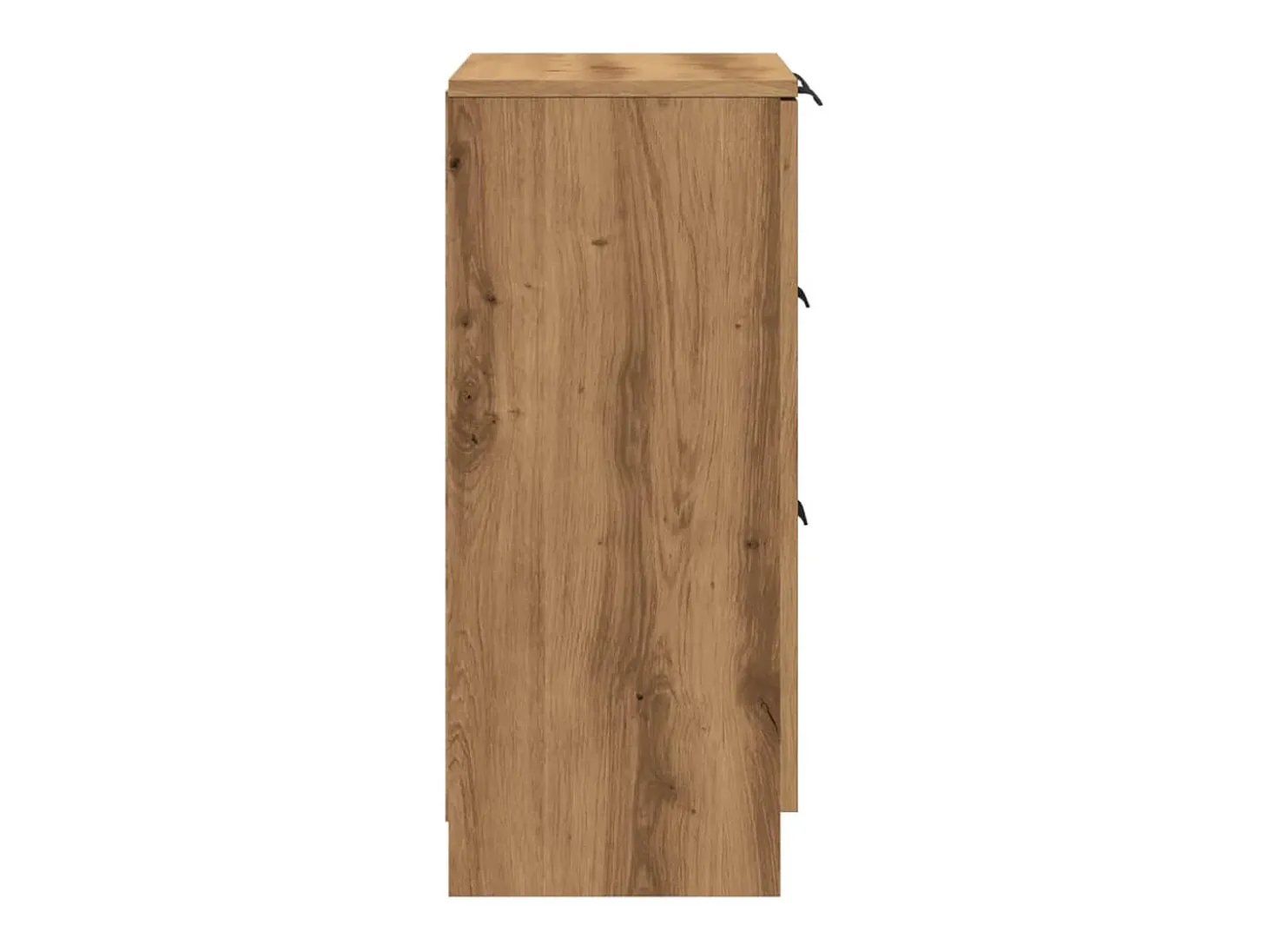 Aparador de madera de ingeniería roble artisan 60x30x70 cm