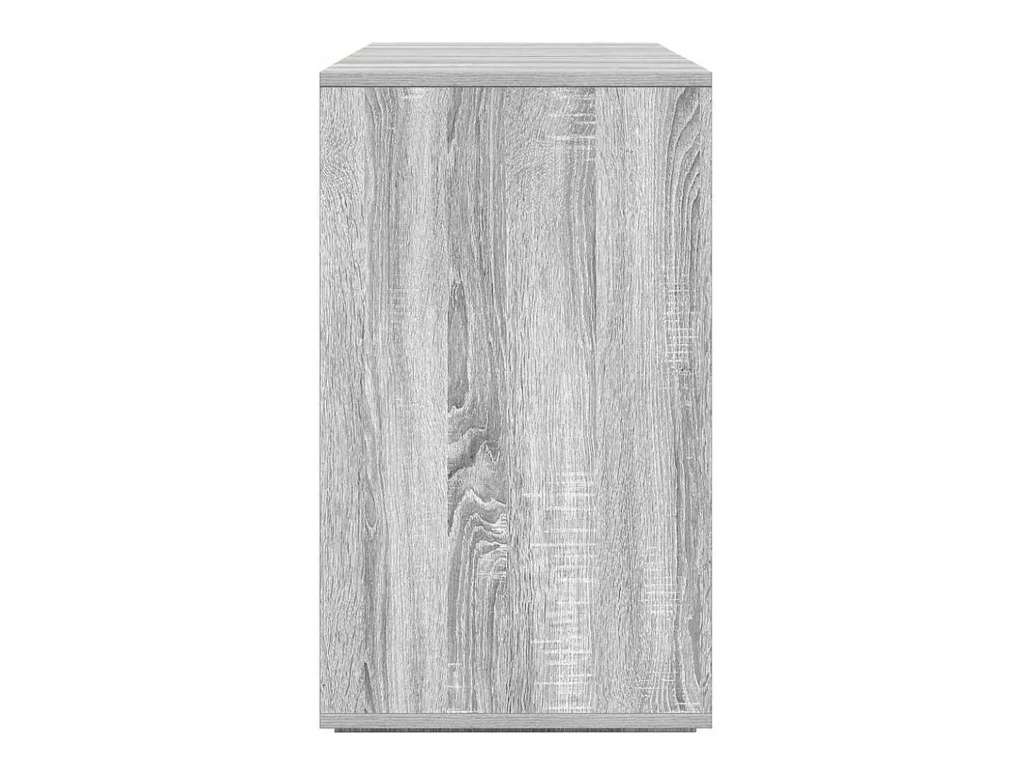 Aparador de madera de ingeniería gris Sonoma 120 x 41 x 75 cm
