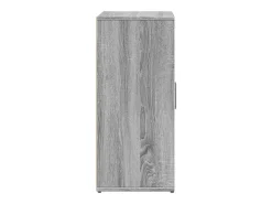 Aparador de madera de ingeniería gris Sonoma 60x31x70 cm