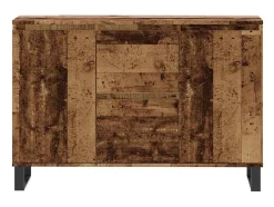 Aparador de madera de ingeniería envejecida 101,5x35x70 cm