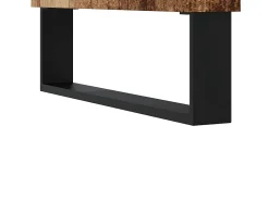 Aparador de madera de ingeniería envejecida 101,5x35x70 cm