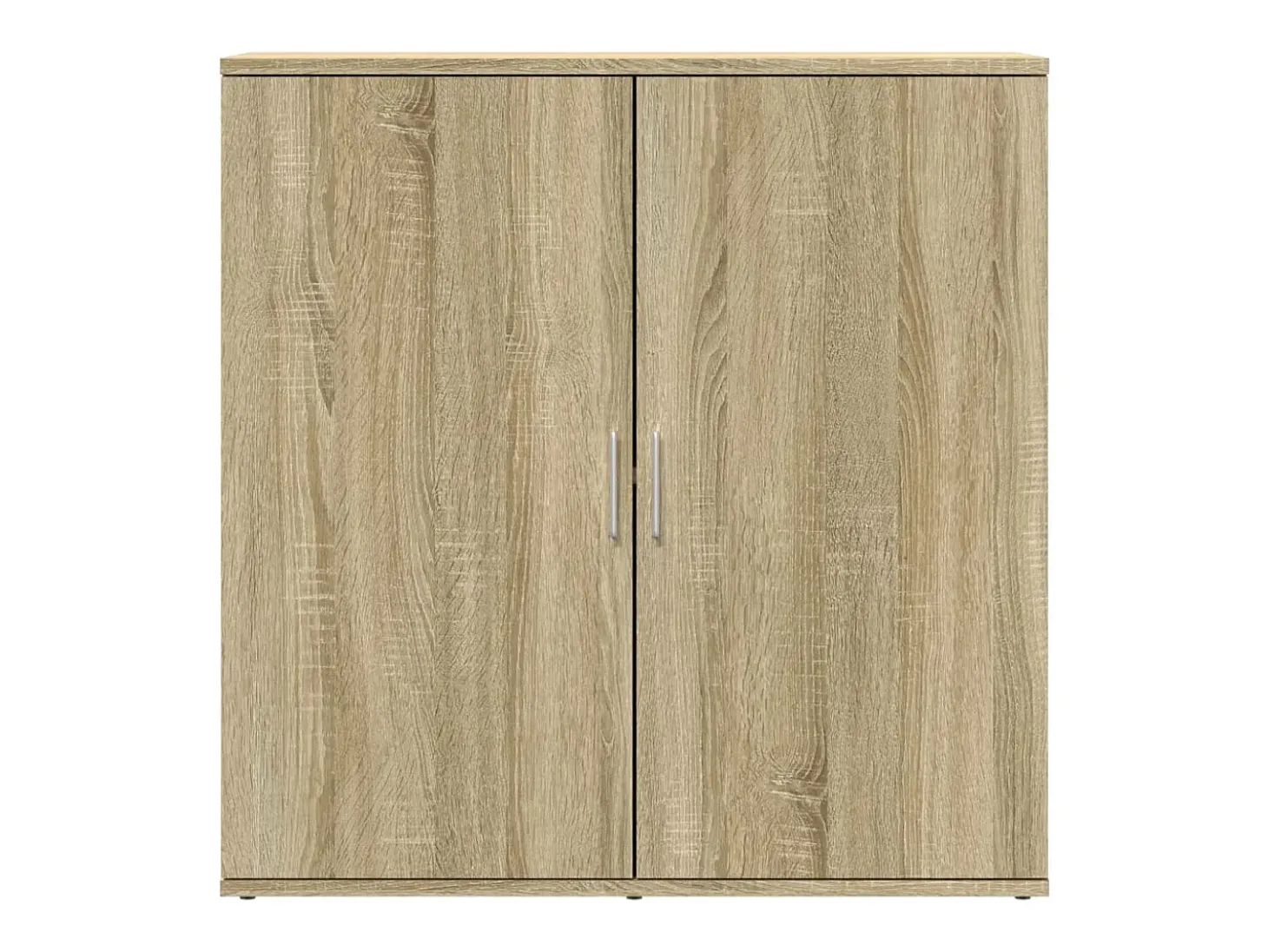 Aparador de madera de ingeniería roble Sonoma 79x38x80 cm ES203851