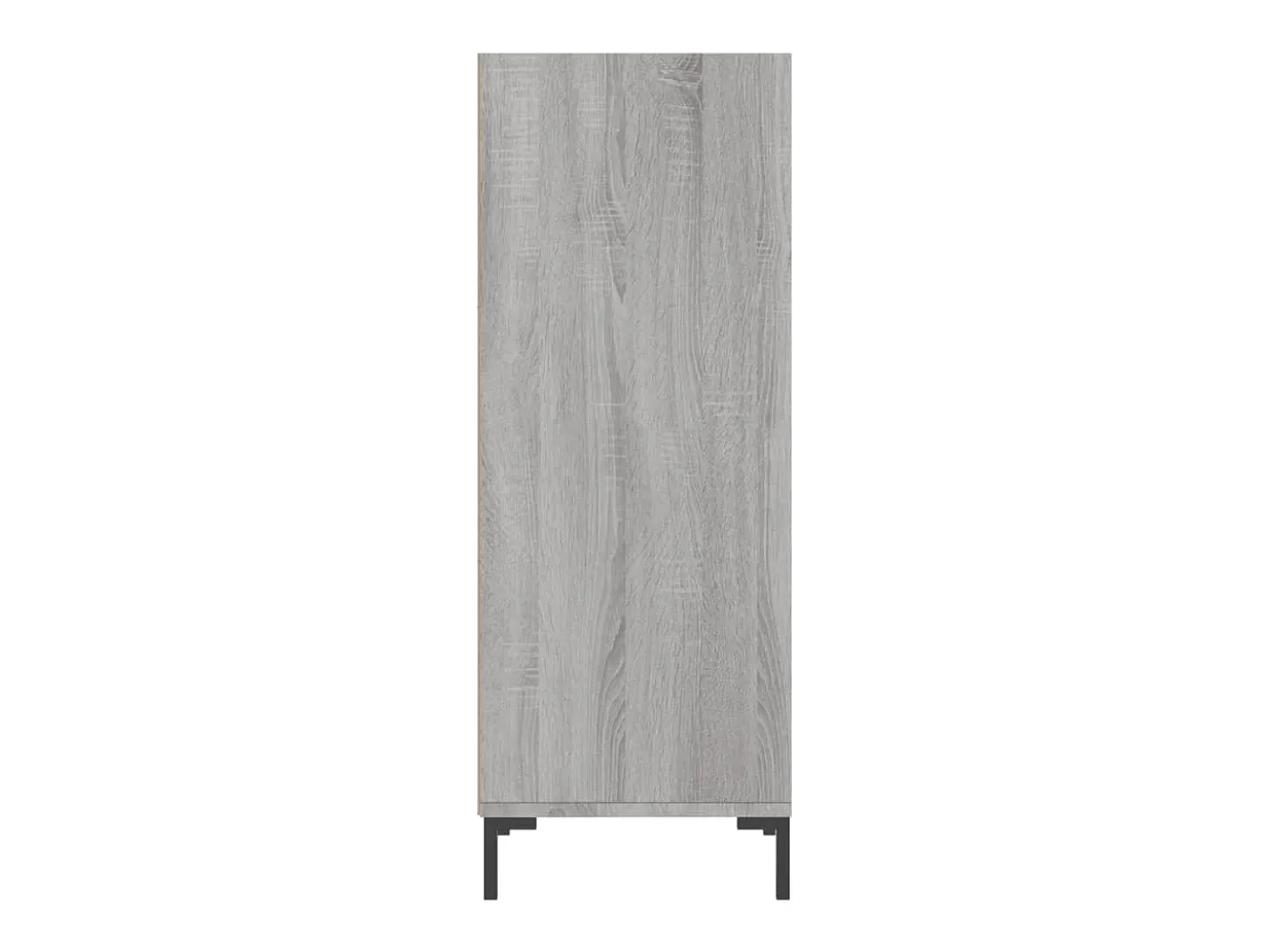Aparador de madera de ingeniería gris Sonoma 34,5x32,5x90 cm