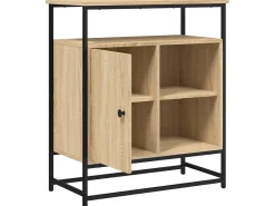 Aparador de madera de ingeniería roble Sonoma 69x35x80 cm ES52775