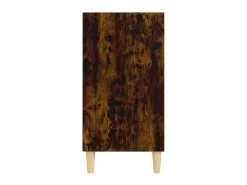 Aparador de madera de ingeniería roble ahumado 57x35x70 cm ES36002