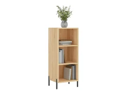 Aparador de madera de ingeniería roble Sonoma 34,5x32,5x90 cm ES98500