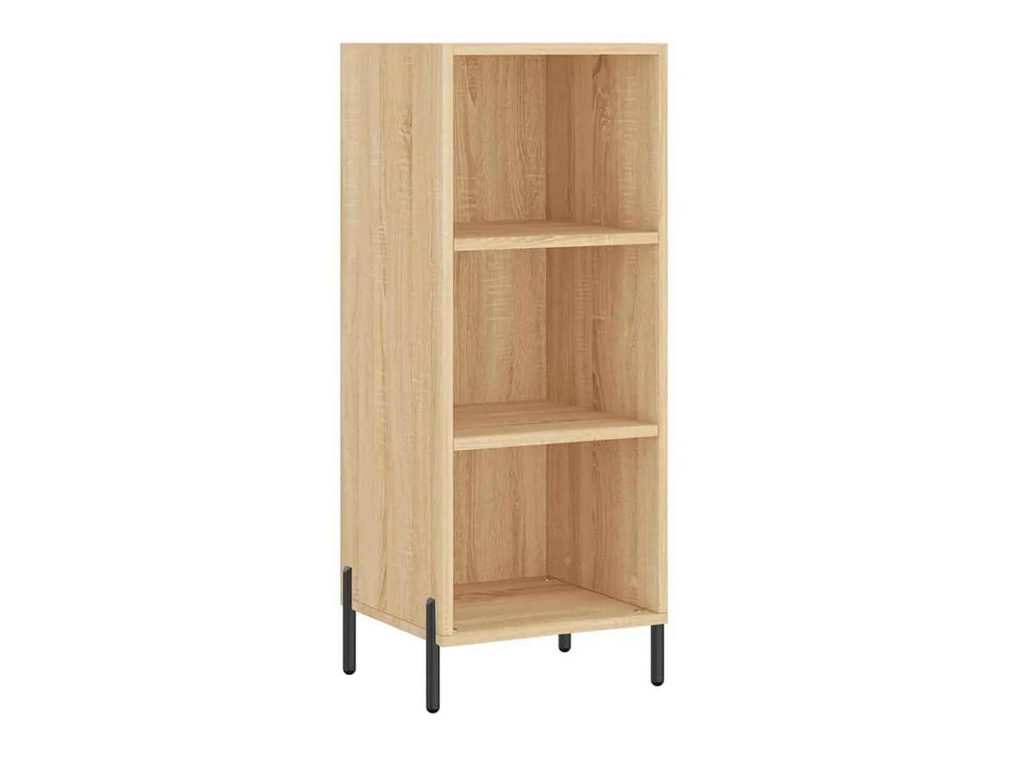 Aparador de madera de ingeniería roble Sonoma 34,5x32,5x90 cm ES98500