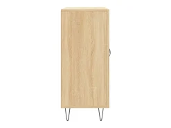 Aparador de madera de ingeniería roble Sonoma 90x34x80 cm