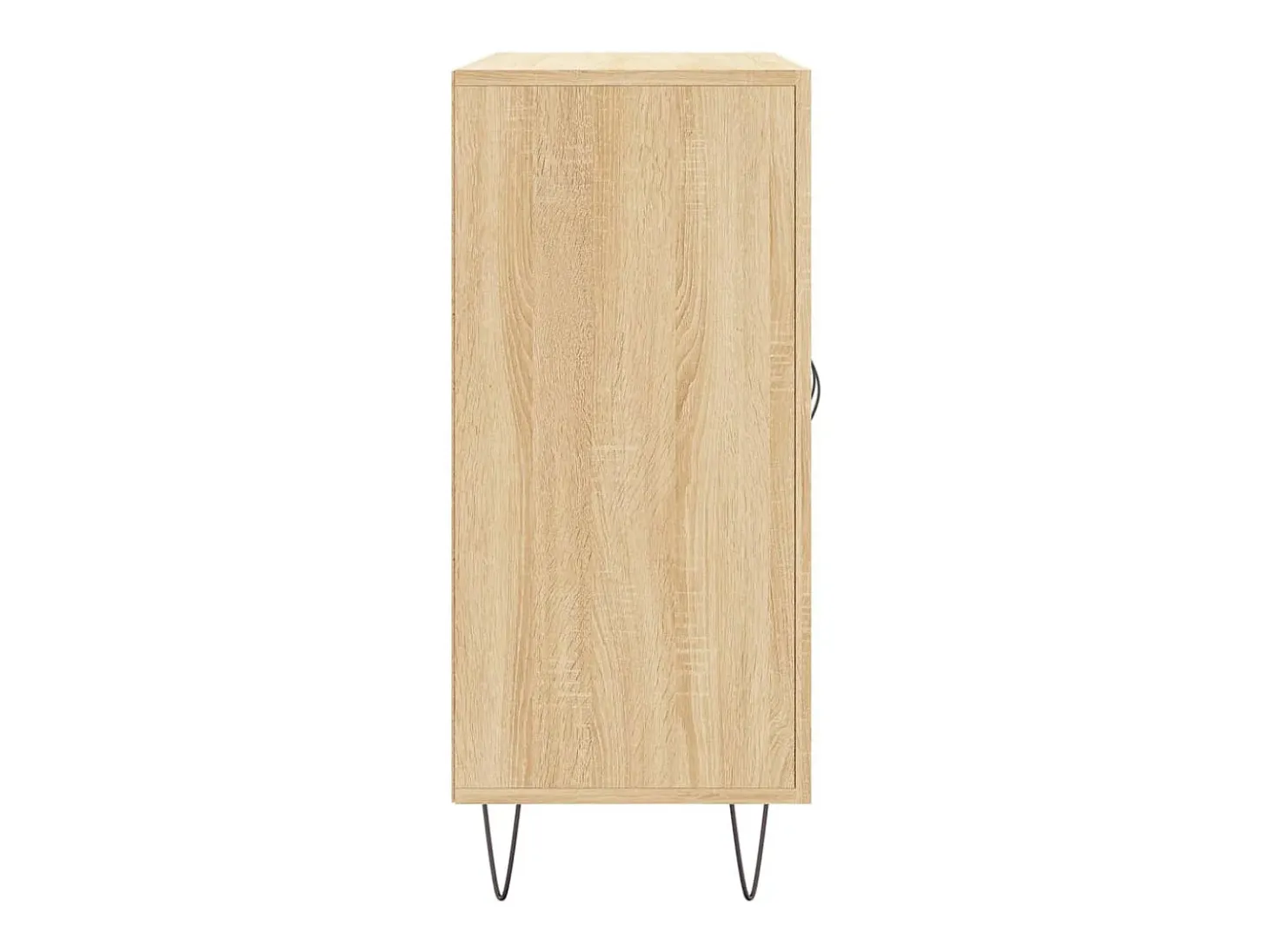 Aparador de madera de ingeniería roble Sonoma 90x34x80 cm