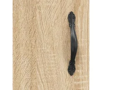 Aparador de madera de ingeniería roble Sonoma 90x34x80 cm