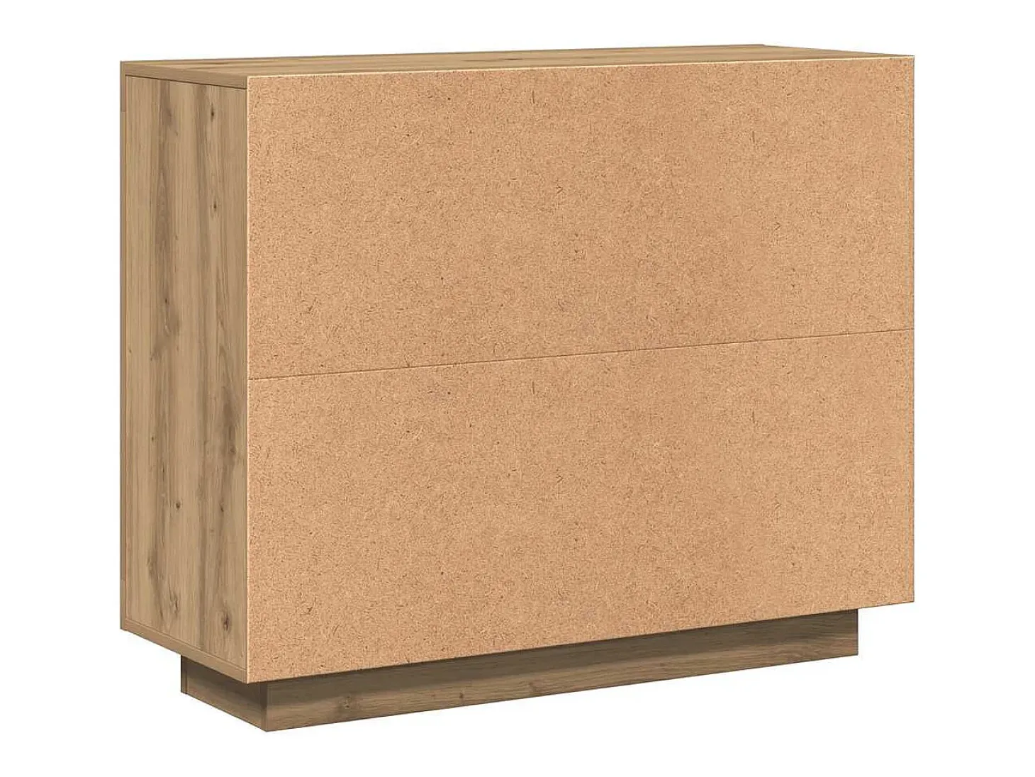 Aparador de madera de ingeniería roble artisan 92x35x75 cm