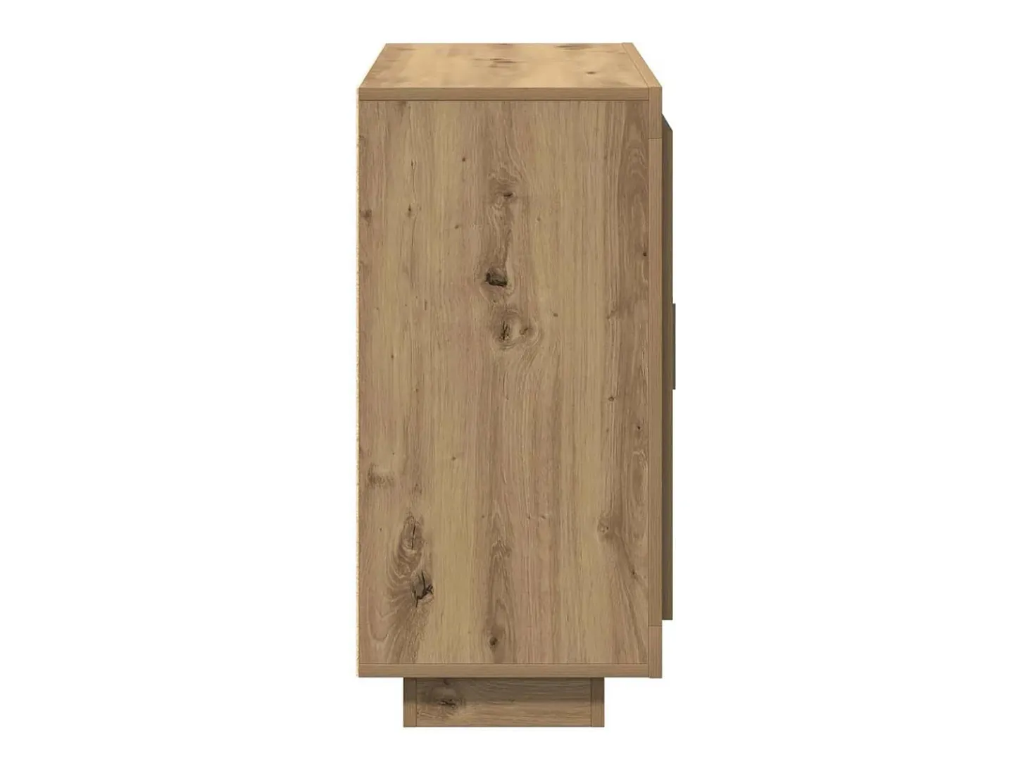 Aparador de madera de ingeniería roble artisan 92x35x75 cm